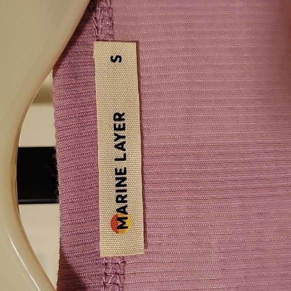 💥Marine Layer Cait Ribbed Henley - Picture 7 of 9